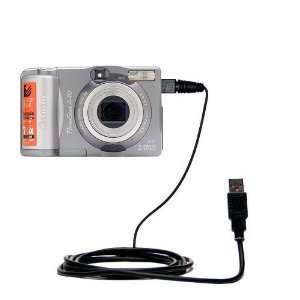Classic Straight USB Cable for the Canon Powershot A40   uses Gomadic 
