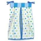 Baby Doll Darling Drapes Diaper Stacker   color blue gingham