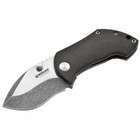 JB Outman Bonneval Black Wood Pipsqueak Micarta Folder Knife