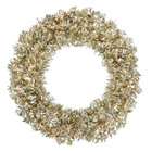 vco 60 pre lit champagne wide cut tinsel artificial christmas