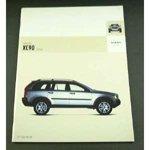  2004 04 Volvo XC90 Truck SUV BROCHURE 2.5T Awd T6 