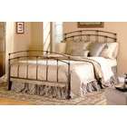 DS Fashion Bed Group Dynasty Autumn Brown Finish Queen Size Wrought 