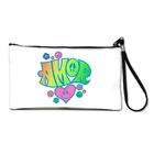 Artsmith Inc Clutch Bag Purse (2 Sided) Love Peace Symbols Hearts and 