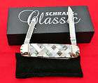 Schrade / Uncle Henry   Mother of Pearl and Abalone Gents Knife