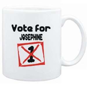  Mug White  Vote for Josephine  Female Names