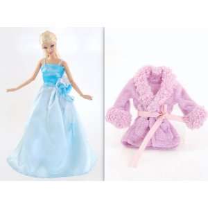   Dress Clothes + Pink Bathrobe Made to Fit the Barbie Doll SALE Toys