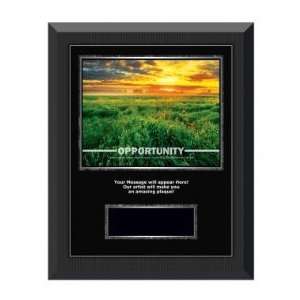   Opportunity New Day Gunmetal Individual Award Plaque 