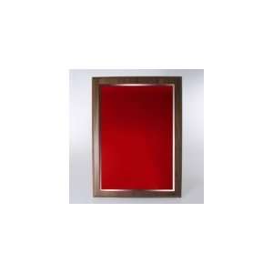  Character Award Plaque   Full Size   Red w/ Silver 