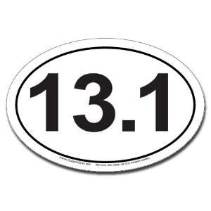  13.1 Marathon Car Magnet