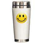 Artsmith Inc Ceramic Travel Drink Mug Smiley Face HD