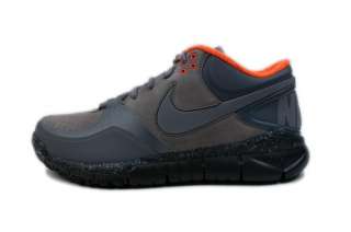 Nike Mens Trainer 1.3 Mid Shield Grey Orange Black 469720 008  