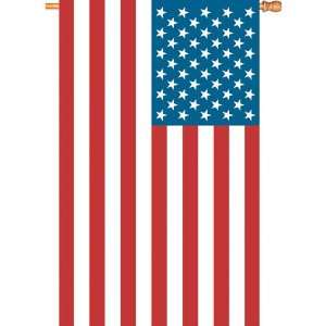  USA American Flag Jumbo Applique Flag