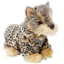 FAO Schwarz 11 inch Yorkie with Leopard Coat (Colors Vary)   FAO 
