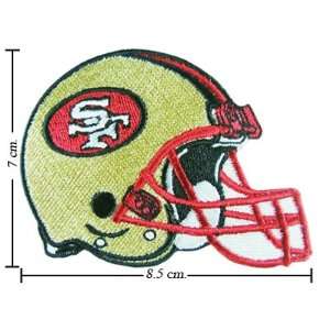  San Francisco 49ers Helmet Logo Iron On Patches 