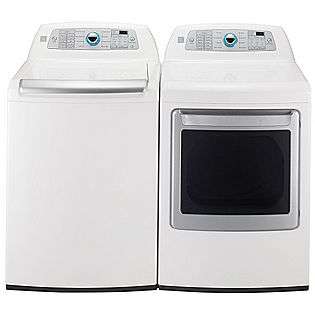 cu. ft. Electric Dryer   White  Kenmore Elite Appliances Dryers 