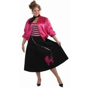  Plus Size Pink Poodle Skirt Costume Toys & Games