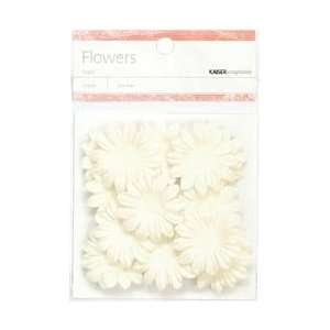Kaisercraft Paper Flowers 1.38 (3.5cm) 50/Pkg White SB813, 3 Items 