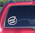 CHEERLEADER INSIDE decal sticker car truck windows