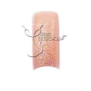  Peach Glitter Nail Tips (70 pcs.) Beauty