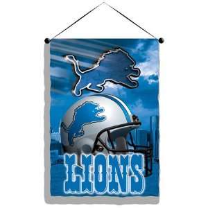  Detroit Lions NFL Photo Real Wall Hanging Sports 