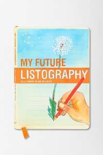 UrbanOutfitters  My Future Listography Journal