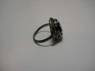   Order of The Eastern Star Sterling Silver Ring .925 Size 3.75  