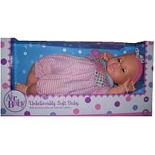 Air Baby   Unbelievably Soft 19 inch Baby Doll   Pink and White 