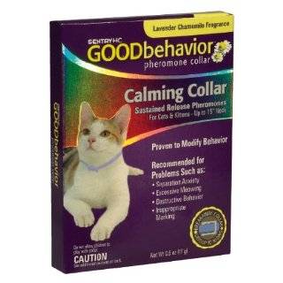 Sentry 02101 HC Good Behavior Pheromone Collar for Cats, 15 Inches