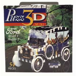  Mini Ford Model T 3D Jigsaw 54pc Puzzle Toys & Games