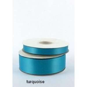  5/8 By 100yd Double Face Satin Ribbon TURQUOISE 