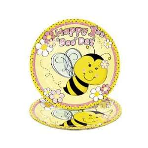  8 1st Birthday Bee Dinner Plates   Tableware & Party 