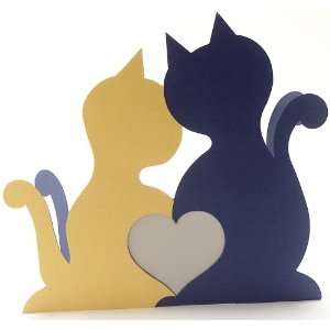  Handcrafted Paper Picture Frame with Cat Design Baby