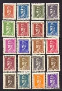   set nh this set is michel 128 147 from the german allied state of