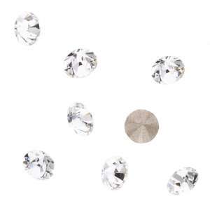 Swarovski Crystal #1028 Xilion Round Stone Chatons pp24/3.1mm Crystal 