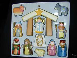 CHRISTMAS CHILDS FIRST NATIVITY SET 12 PIECES NEW  
