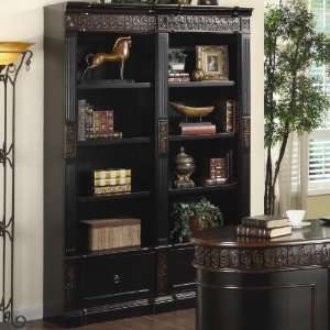  Nicolas Traditional Carved Bookcase by Coaster Fine 