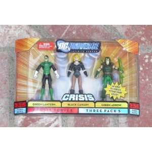   DC heroes Green lantern, Black Canary, Green Arrow set Toys & Games