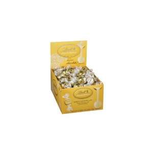 Lindt White Chocolate Lindor Balls (Economy Case Pack) Display (Pack 