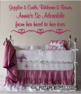   Curls   Cute quote   Nursey wall art   Add your childs name  
