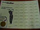 NAME THE GOLFER 40 SPACE SCRATCH CARDS GREAT FUNDRAISER