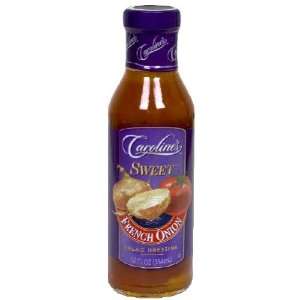  Carolines, Dressing Sweet French Onion, 12 Ounce (6 Pack 