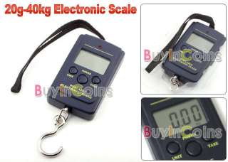 20g 40Kg Digital Hanging Fishing Luggage Weight Scale  