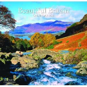   Calendars Beautiful Britain   12 Month   32.4x31.1cm