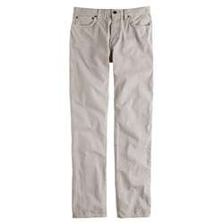 Vintage slim straight fit jean in ash grey garment dye