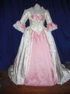 Marie Antoinette 1700 Gown Ivory/Blush Spring Delight  