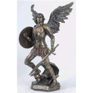   Archangel Michael Bronzed Resin, 12.75 (SR 7470 0)