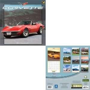 2011 Corvette 12 X 12 Wall Calendar 111058