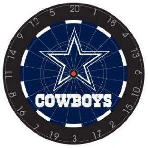   Dallas Cowboys 18in Bristle Dart Board  Game Room