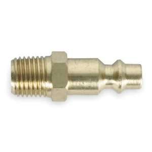  LEGACY A73445 BG Coupler Plug,1/4 MNPT,1/4 Body,Brass 