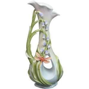  Bluebell Flower Peek Through Porcelain Vase